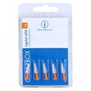 Curaprox Regular Refill CPS zapasowe stożkowate szczoteczki międzyzębowe w zestawie 5 szt. CPS 14 1,5 – 5,0 mm 5 szt.