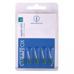 Curaprox Regular Refill CPS zestaw 5 szt. zapasowych szczoteczek międzyzębowych 5 szt.
