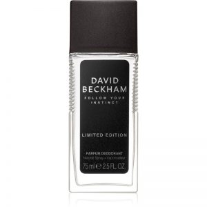 David Beckham Follow Your Instinct dezodorant z atomizerem dla mężczyzn 75 ml