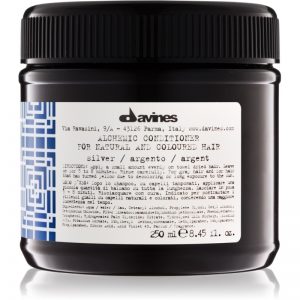 Davines Alchemic Silver odżywka nawilżająca dla podkreślenia koloru włosów 250 ml