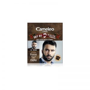 Delia Cosmetics Cameleo Men reduktor siwizny dla mężczyzn odcień 1.0 Black 2 x 15 ml