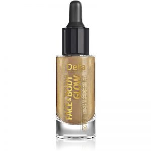 Delia Cosmetics Face & Body Glow Shape Defined płynny rozświetlacz z zakraplaczem 15 ml