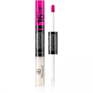 Dermacol 16H Lip Colour długotrwały kolor do ust i błyszczyk odcień 18 4,8 g