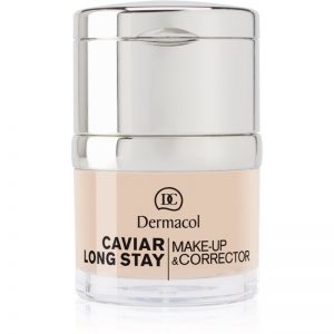Dermacol Caviar Long Stay długotrwały korektor z wyciągiem z kawioru i efektem wygładzającym odcień 0,0 Ivory 30 ml