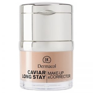 Dermacol Caviar Long Stay długotrwały korektor z wyciągiem z kawioru i efektem wygładzającym odcień 1 Pale 30 ml