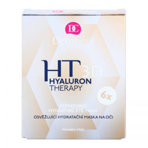 Dermacol HT 3D orzeźwiający maska nawilżająca do oczu 6 x 6 g
