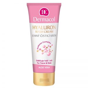 Dermacol Hyaluron delikatny krem oczyszczający do twarzy i okolic oczu 100 ml