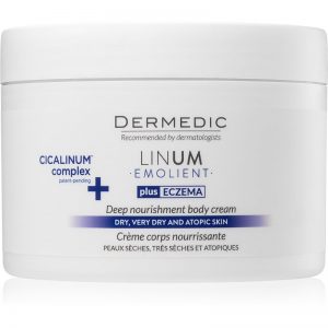 Dermedic Linum Emolient odżywczy krem do ciała 200 ml do skóry suchej i atopowej 225 g