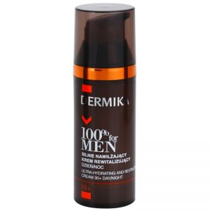 Dermika 100% for Men krem intensywnie nawilżający i rewitalizujący 30+ 50 ml