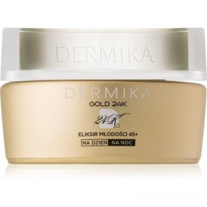 Dermika Gold 24k Total Benefit luksusowy krem odmładzający 45+ 50 ml