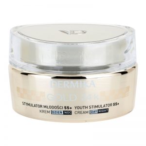 Dermika Gold 24k Total Benefit luksusowy krem odmładzający 55+ 50 ml