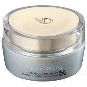 Dermika HydraLOGIQ krem odżywczy na noc o dzłałaniu nawilżającym 30+ 50 ml