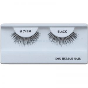 Diva & Nice Cosmetics Accessories naklejane sztuczne rzęsy z naturalnych włosów No 747M