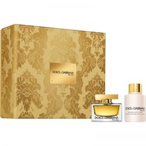 Dolce & Gabbana The One zestaw upominkowy XIII. dla kobiet woda perfumowana 30 ml + mleczko do ciała 100 ml