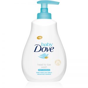 Dove Baby Rich Moisture żel do mycia do ciała i włosów 400 ml
