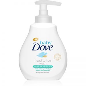Dove Baby Sensitive Moisture żel do mycia do ciała i włosów 400 ml