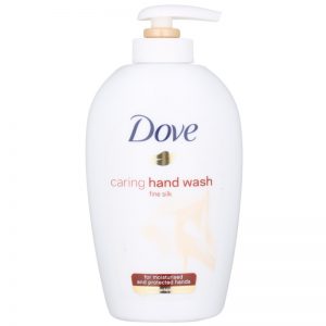 Dove Silk Fine mydło w płynie z dozownikiem biała orchidea 250 ml
