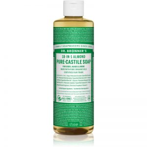 Dr. Bronner’s Almond uniwersalne mydło w płynie 475 ml