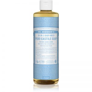 Dr. Bronner’s Baby-Mild uniwersalne mydło w płynie nieperfumowane 475 ml