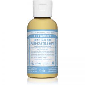 Dr. Bronner’s Baby-Mild uniwersalne mydło w płynie nieperfumowane 60 ml