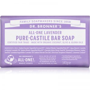 Dr. Bronner’s Lavender mydło w kostce 140 g
