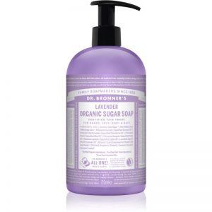 Dr. Bronner’s Lavender mydło w płynie do ciała i włosów 710 ml