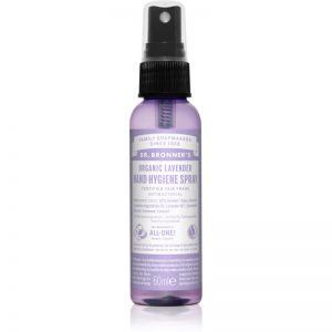 Dr. Bronner’s Lavender spray oczyszczający bez spłukiwania do rąk 60 ml
