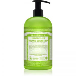 Dr. Bronner’s Lemongrass & Lime mydło w płynie do ciała i włosów 710 ml