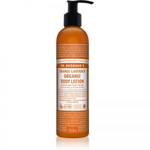 Dr. Bronner’s Orange & Levender odżywcze mleczko nawilżające do ciała 240 ml