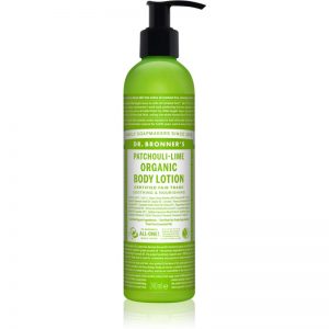 Dr. Bronner’s Patchouli & Lime intensywnie regenerujące mleczko do ciała 240 ml