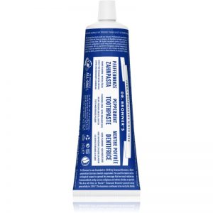 Dr. Bronner’s Peppermint wybielająca pasta do zębów bez fluoru 140 g