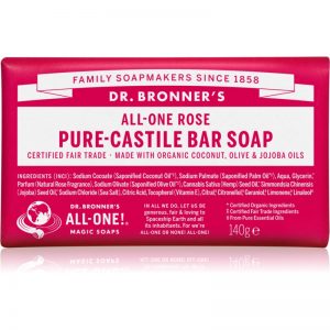 Dr. Bronner’s Rose mydło w kostce 140 g