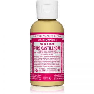 Dr. Bronner’s Rose uniwersalne mydło w płynie 60 ml