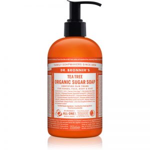 Dr. Bronner’s Tea Tree mydło w płynie do ciała i włosów 355 ml