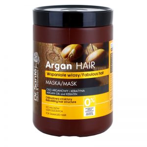 Dr. Santé Argan kremowa maseczka do włosów zniszczonych 1000 ml