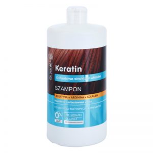 Dr. Santé Keratin szampon regenerująco-nawilżający do włosów łamliwych, matowych 1000 ml