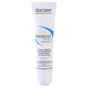Ducray Keracnyl balsam regenerujący do ust podczas kuracji antytrądzikowej 15 ml