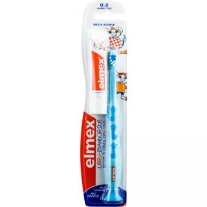 Elmex Caries Protection Kids Szczoteczka do zębów dla dzieci soft + mini pasta 12 ml