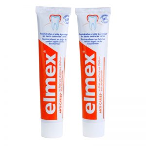 Elmex Caries Protection pasty do zębów chroniąca przed próchnicą podwójne 2 x 75 ml