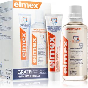 Elmex Caries Protection zestaw kosmetyków (wzmacniająca szkliwo)