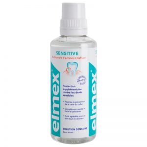 Elmex Sensitive płyn do płukania jamy ustnej dla wrażliwych zębów 400 ml