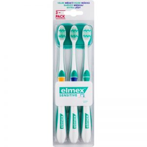 Elmex Sensitive szczoteczka do zębów extra soft 3 szt. 3 szt.