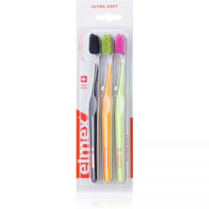 Elmex Swiss Made szczoteczki do zębów 3 szt. ultra soft 3 szt.