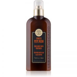 Erbario Toscano Black Pepper perfumowany balsam do ciała dla mężczyzn 250 ml