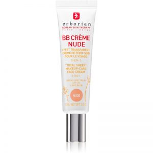 Erborian BB Cream krem tonujący do doskonałego wygląd skóry SPF 20 małe opakowanie odcień Nude 15 ml