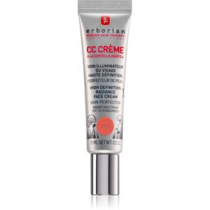 Erborian CC Cr?me Centella Asiatica krem rozjaśnijący, nadający jednolity ton skórze SPF 25 małe opakowanie odcień Doré 15 ml