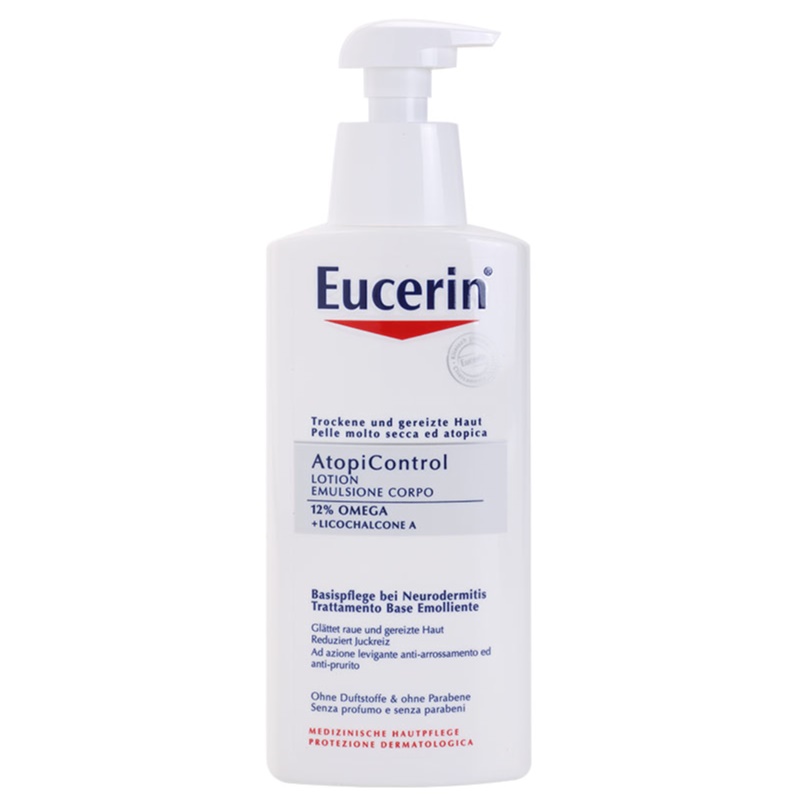 Eucerin atopicontrol. Atopi Control лосьон. Эуцерин АТОПИКОНТРОЛЬ лосьон. Атопик лосьон для тела. Eucerin Lotion.