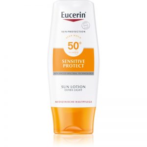 Eucerin Sun Sensitive Protect super lekki balsam do opalania SPF 50+ 150 ml