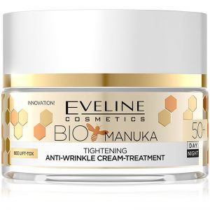 Eveline Cosmetics Bio Manuka ujędrniający krem wygładzający 50+ 50 ml