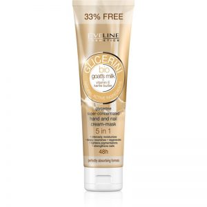 Eveline Cosmetics Glycerine krem do rąk i paznokci z kozim mlekiem 100 ml